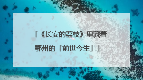《长安的荔枝》里藏着鄂州的「前世今生」