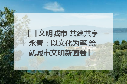 「文明城市 共建共享」永春：以文化为笔 绘就城市文明新画卷