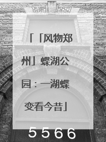 「风物郑州」蝶湖公园：一湖蝶变看今昔