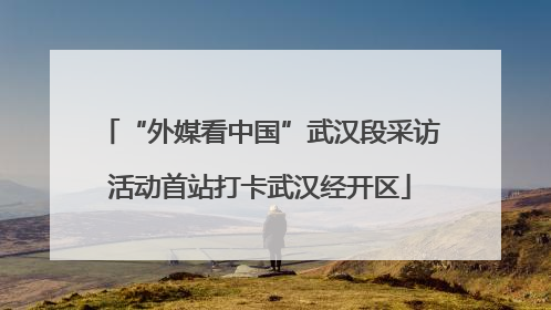 “外媒看中国”武汉段采访活动首站打卡武汉经开区