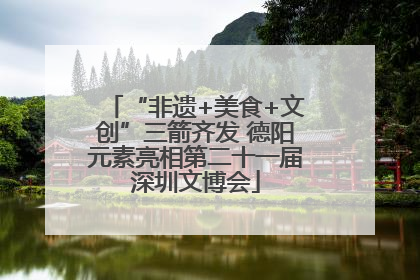 “非遗+美食+文创”三箭齐发 德阳元素亮相第二十一届深圳文博会