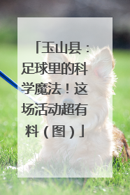 玉山县：足球里的科学魔法！这场活动超有料（图）