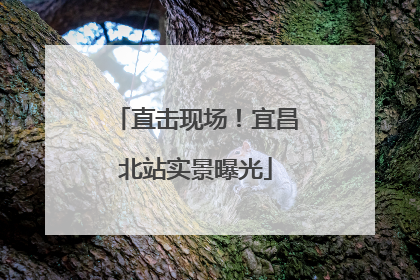 直击现场！宜昌北站实景曝光