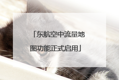 东航空中流量地图功能正式启用