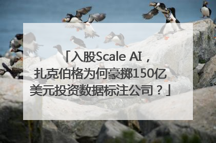入股Scale AI，扎克伯格为何豪掷150亿美元投资数据标注公司？