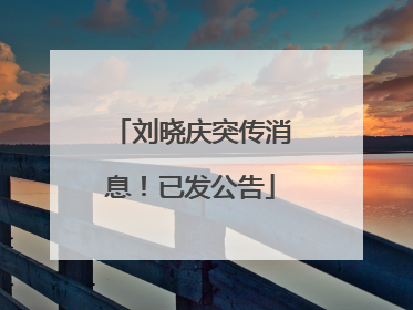 刘晓庆突传消息！已发公告