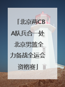 北京两CBA队兵合一处 北京男篮全力备战全运会资格赛