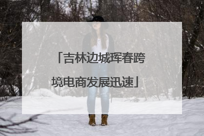 吉林边城珲春跨境电商发展迅速