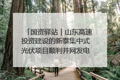 国资驿站｜山东高速投资建设的新泰集中式光伏项目顺利并网发电；国产电力机器人首次在智利电网应用