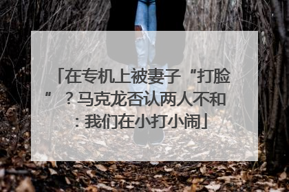 在专机上被妻子“打脸”？马克龙否认两人不和：我们在小打小闹