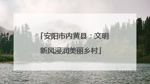 安阳市内黄县：文明新风浸润美丽乡村