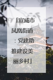 宣威市凤凰街道：党建助推建设美丽乡村
