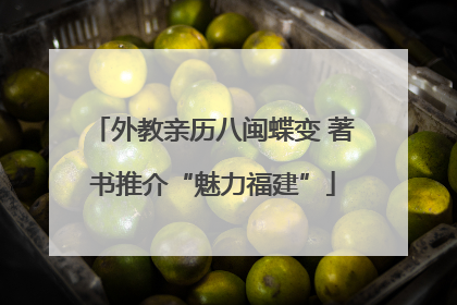 外教亲历八闽蝶变 著书推介“魅力福建”