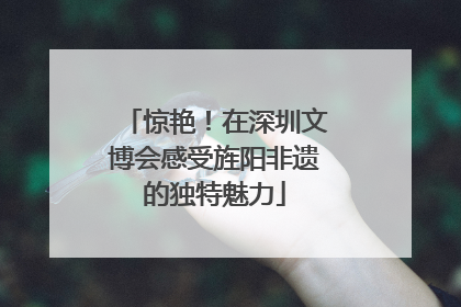 惊艳！在深圳文博会感受旌阳非遗的独特魅力