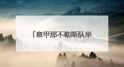 意甲那不勒斯队举行冠军巡游庆典
