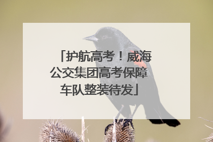 护航高考！威海公交集团高考保障车队整装待发