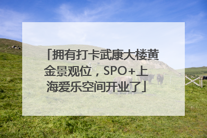 拥有打卡武康大楼黄金景观位，SPO+上海爱乐空间开业了