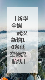 新华全媒+｜武汉新增10条低空物流航线