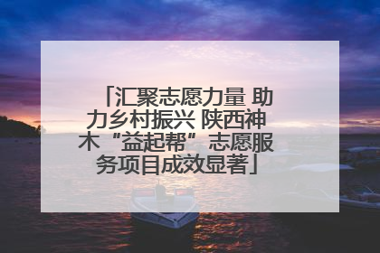 汇聚志愿力量 助力乡村振兴 陕西神木“益起帮”志愿服务项目成效显著
