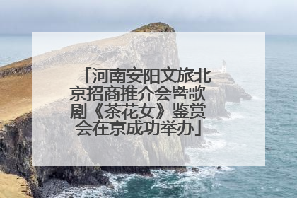 河南安阳文旅北京招商推介会暨歌剧《茶花女》鉴赏会在京成功举办