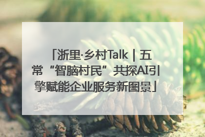 浙里·乡村Talk｜五常“智脑村民”共探AI引擎赋能企业服务新图景