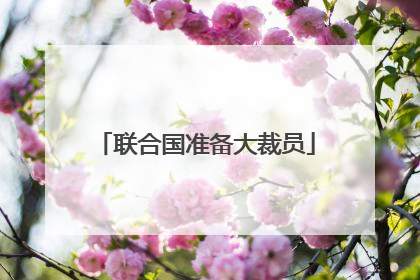 联合国准备大裁员