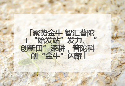 聚势金牛 智汇普陀〡“始发站”发力、“创新田”深耕，普陀科创“金牛”闪耀