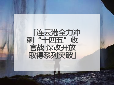 连云港全力冲刺“十四五”收官战 深改开放取得系列突破