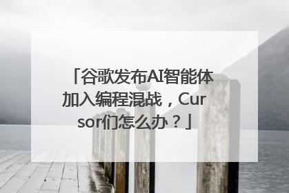 谷歌发布AI智能体加入编程混战，Cursor们怎么办？