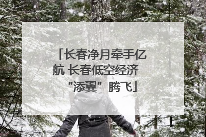 长春净月牵手亿航 长春低空经济“添翼”腾飞