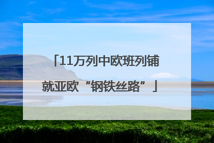 11万列中欧班列铺就亚欧“钢铁丝路”