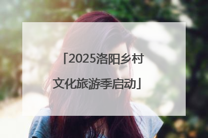 2025洛阳乡村文化旅游季启动
